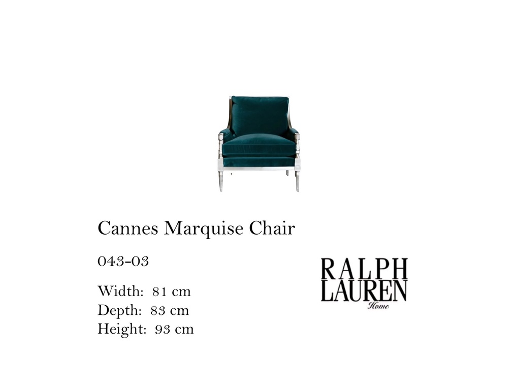 CANNES MARQUISE CHAIR