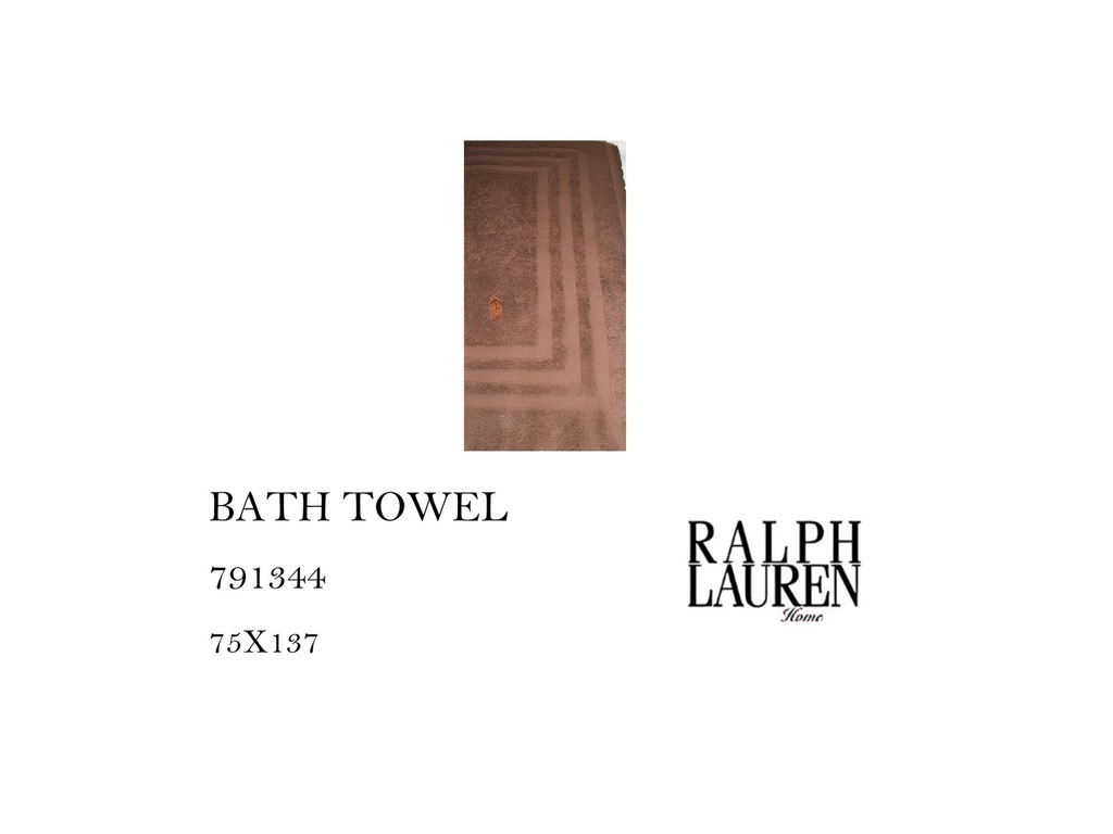CLPLAY.E COCOA TOWEL (3 STRIPES)