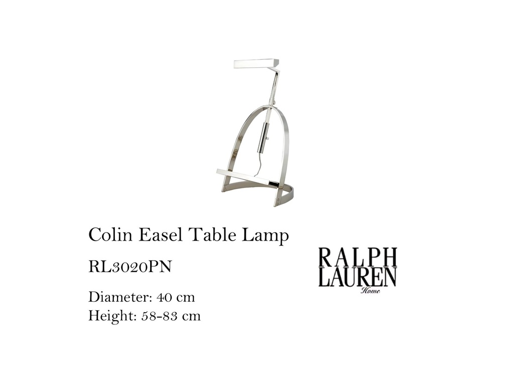 COLIN EASEL TABLE LAMP
