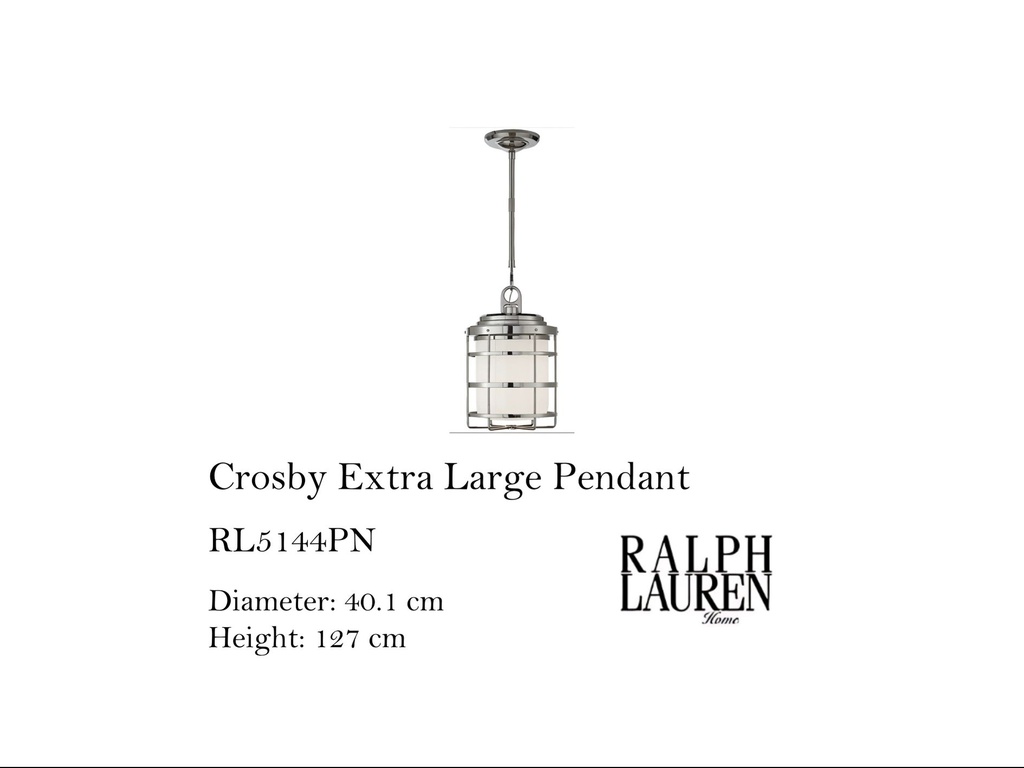 CROSBY EXTRA LARGE PENDANT