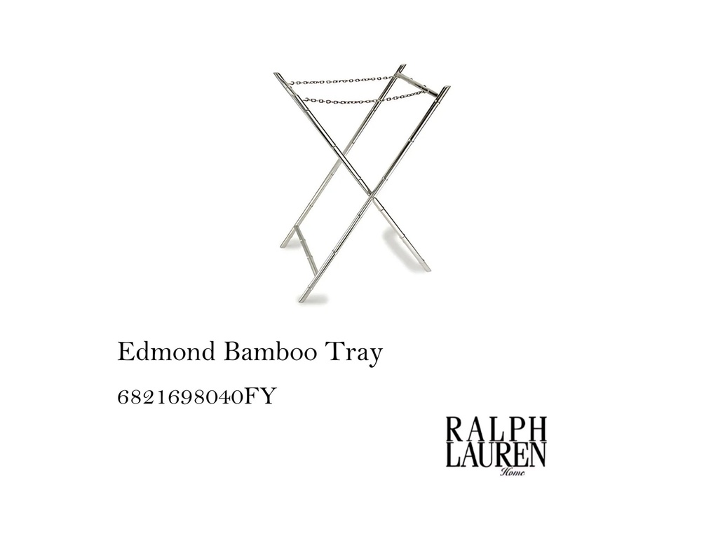 EDMOND BAMBOO TRAY STAND