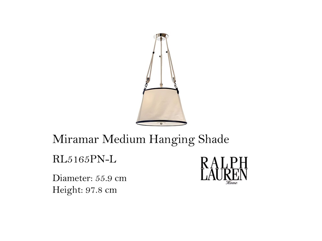 MIRAMAR MEDIUM HANGING SHADE