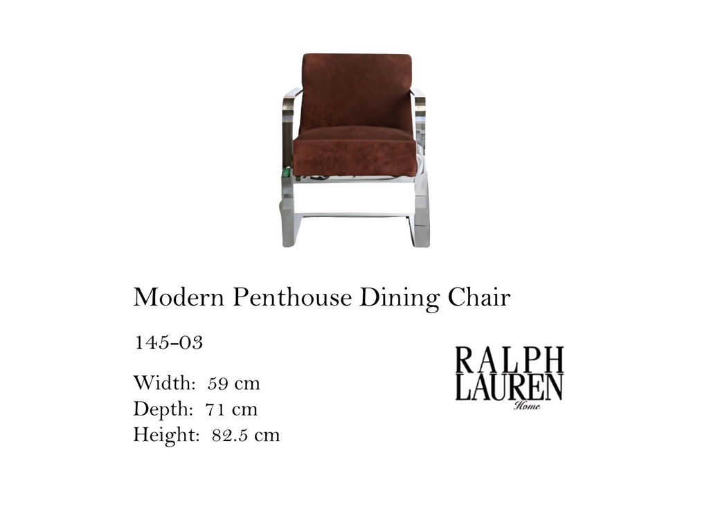 MODERN PENTHOUSE DINING CHAIR