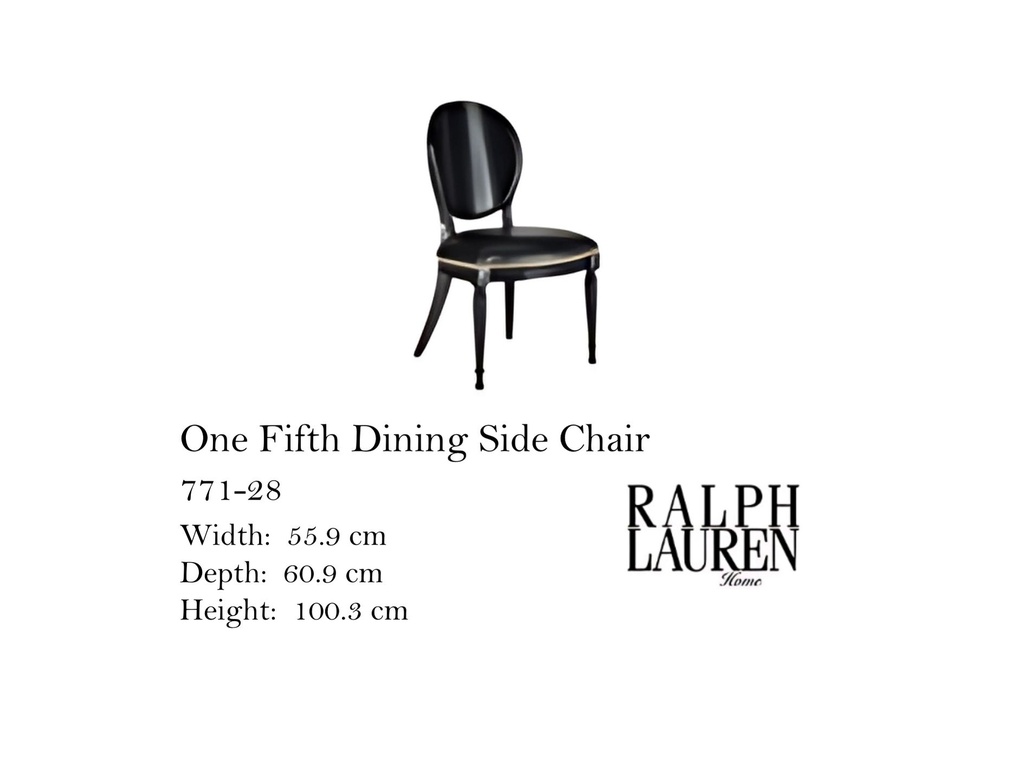 ONE FIFTH DINING SIDE CHAIR