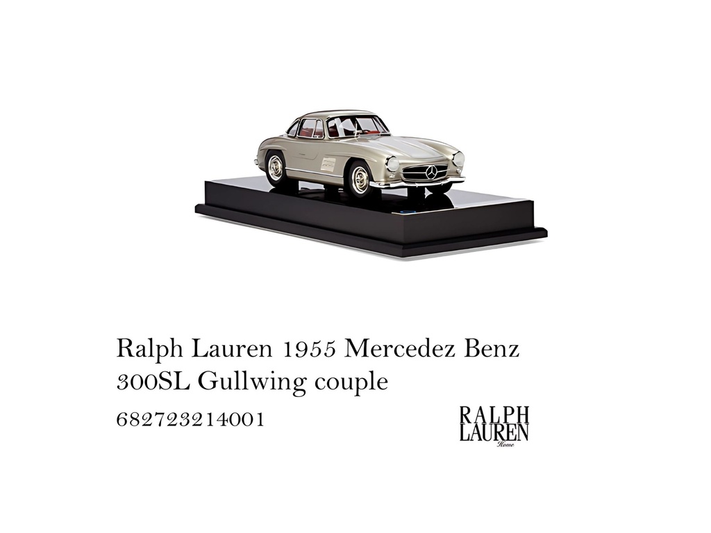 Ralph Lauren 1955 Mercedez Benz 300SL Gullwing couple