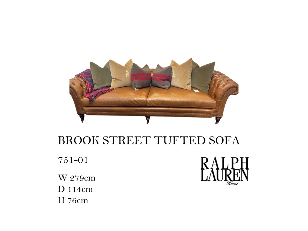 BROOK STREET TUFFTED SOFA