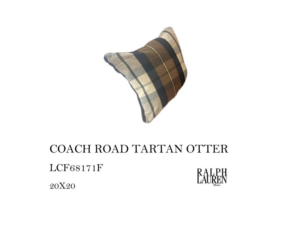 COACH ROAD TARTAN OTTER