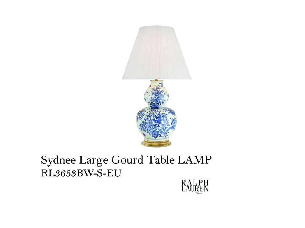 Sydnee Large Gourd Table LAMP