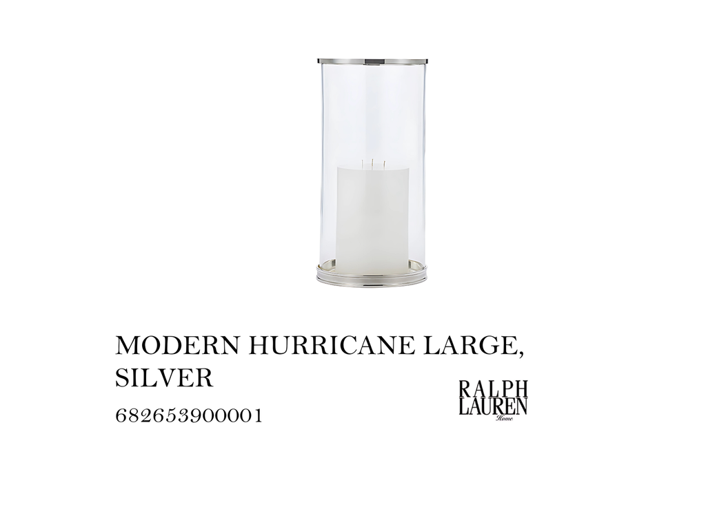 MODERN HURRICANE LARGE, SILVER
