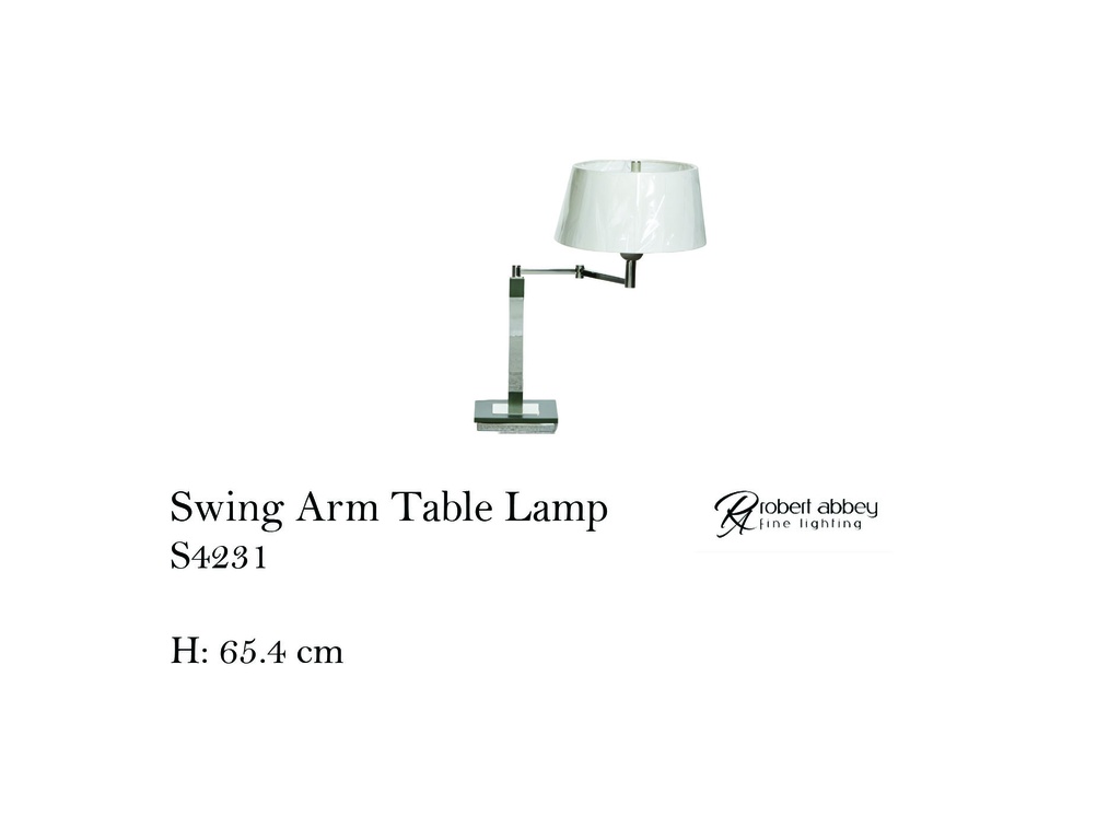 Swing Arm Table Lamp