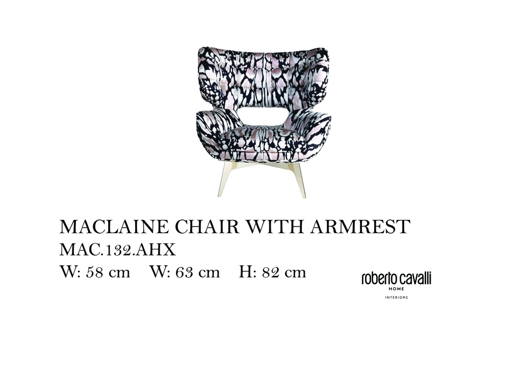 MACLAINE CHAIR WITH ARMREST 1