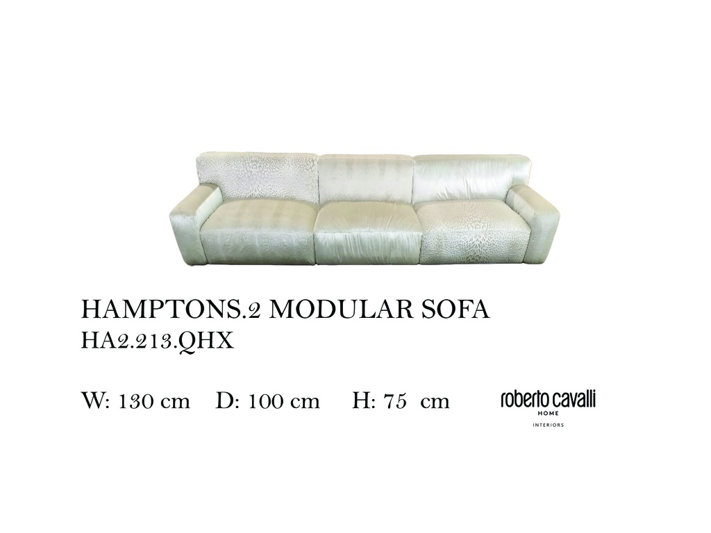 HAMPTONS.2 MODULAR SOFA CM 130X100XH75