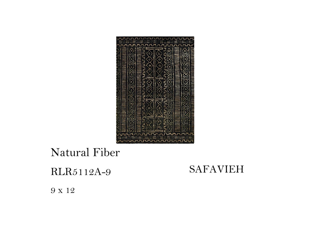 RUG (KENYA BLK)