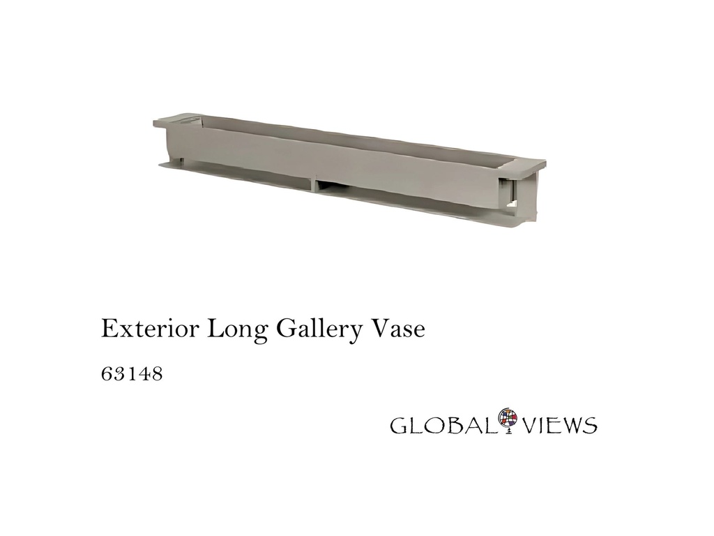 EXTERIOR LONG GALLERY VASE