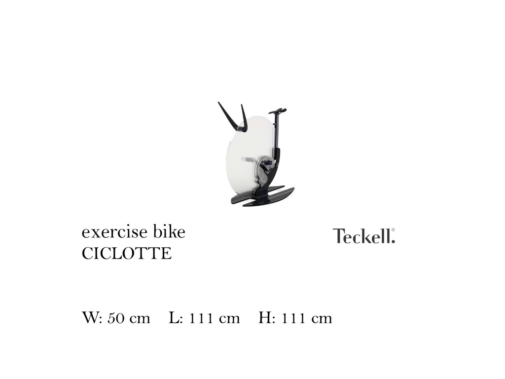 CICLOTTE EXCERCISE BIKE WITH IPAD HOLDER & BT APPLICATION