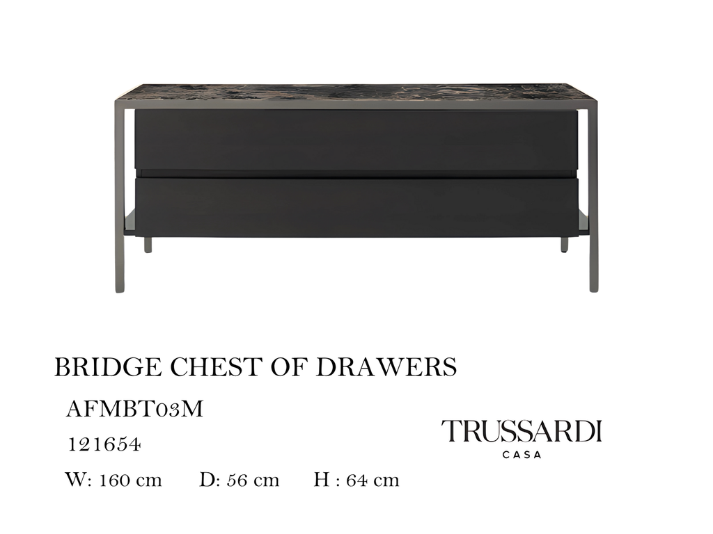BRIDGE CHEST OF DRAWERS
