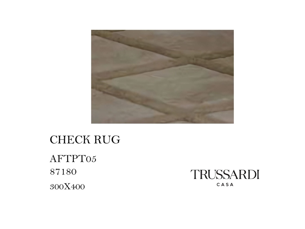 CHECK RUG