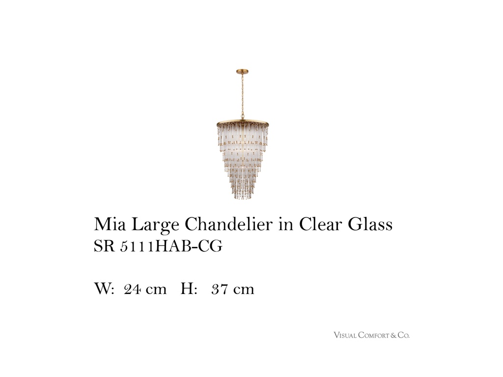 MIA LARGE CHANDELIER