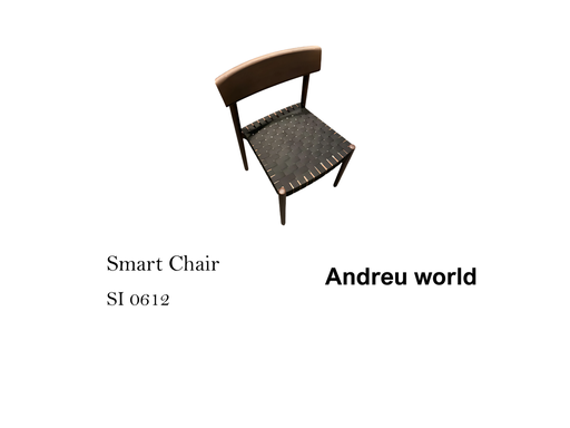 [MHT-003453] SMART CHAIR - BLACK WOVEN BANDS SEAT