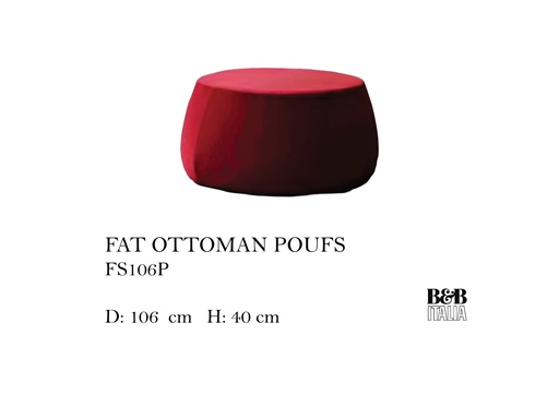 [MHT-002292] FAT OTTOMAN POUFS