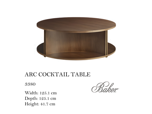 [MHT-001313] ARC COCKTAIL TABLE