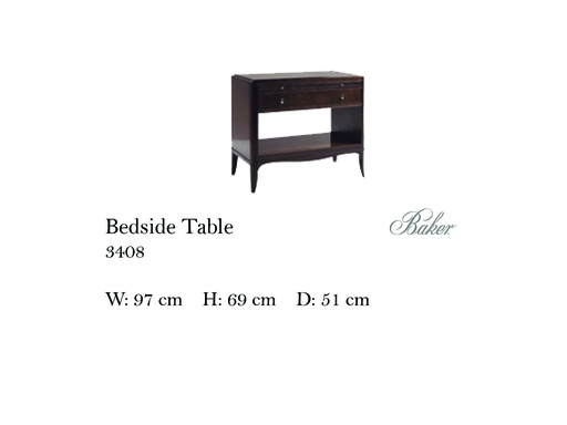 [MHT-001477] BEDSIDE TABLE