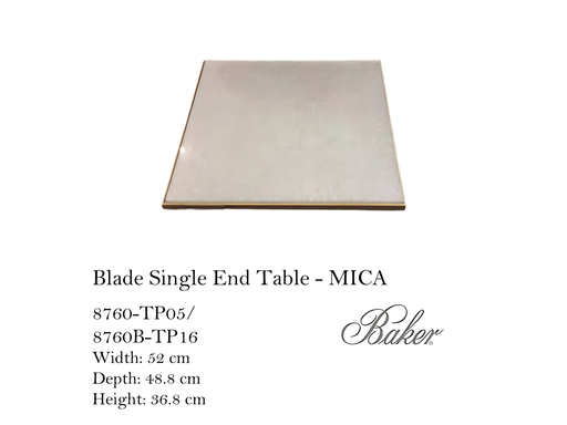 [MHT-001515] BLADE SINGLE END TABLE