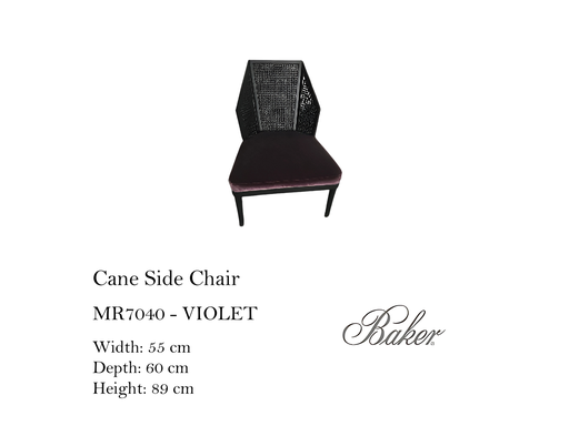 [MHT-001687] CANE SIDE CHAIR