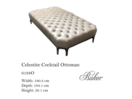 [MHT-001736] CELESTITE COCKTAIL OTTOMAN