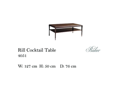 [MHT-002015] RILL COCKTAIL TABLE