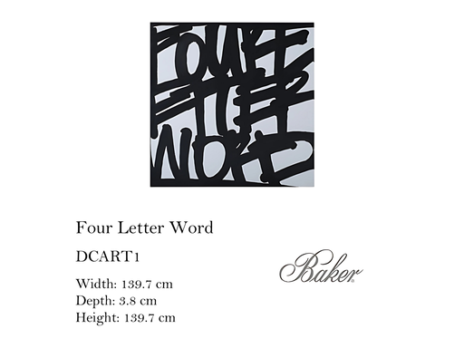 [MHT-002330] FOUR LETTER WORD
