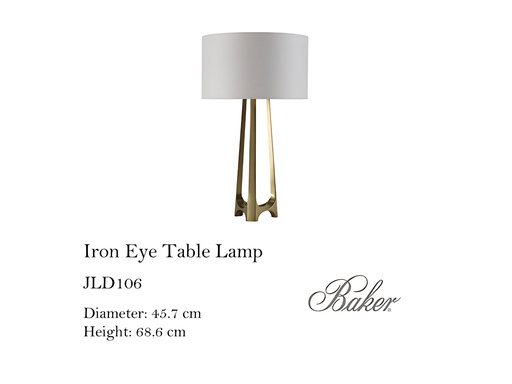 [MHT-002507] IRON EYE TABLE LAMP