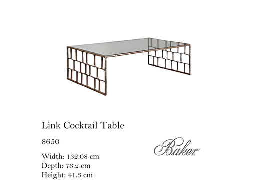 [MHT-002704] LINK COCKTAIL TABLE