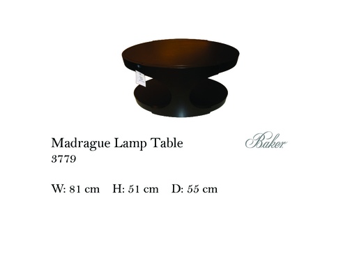 [MHT-002763] MADRAGUE LAMP TABLE