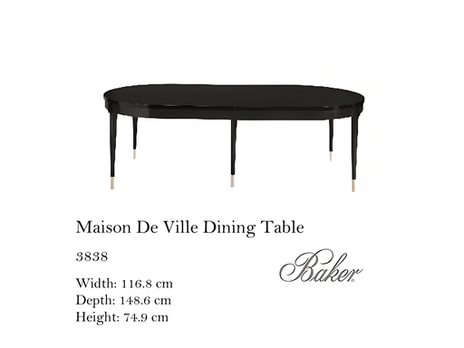 [MHT-002767] MAISON EN VILLE DINING TABLE