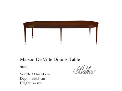 [MHT-002768] MAISON EN VILLE DINING TABLE