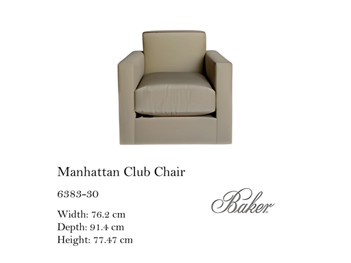 [MHT-002780] MANHATTAN CLUB CHAIR
