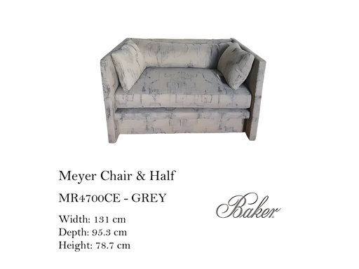 [MHT-002829] MEYER CHAIR AND HALF