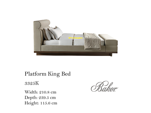 [MHT-003091] PANORAMA PLATFORM BED - KING