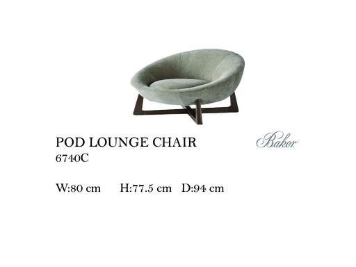 [MHT-003190] POD LOUNGE CHAIR BY BARBARA BARRY