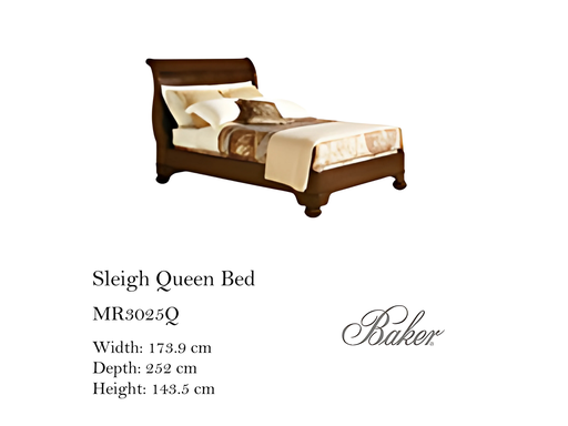 [MHT-003447] SLEIGH QUEEN BED