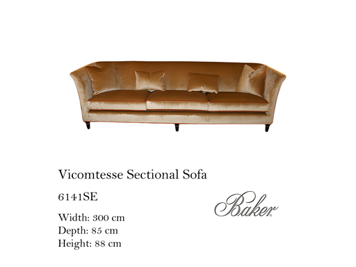 [MHT-003823] VICOMTESSE SECTIONAL SOFA