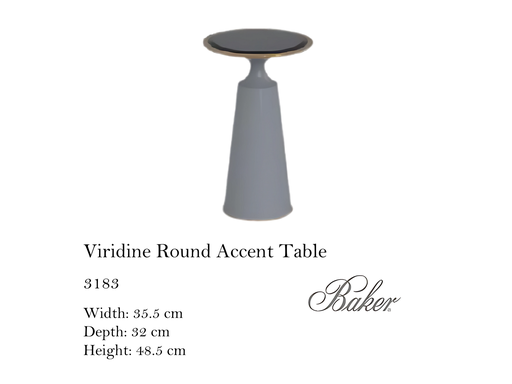 [MHT-003827] VIRIDINE ROUND ACCENT TABLE