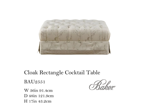 [MHT-004173] CLOAK RECTANGULAR COCKTAIL TABLE