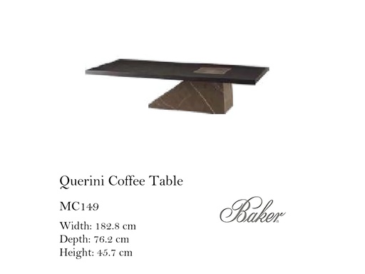 [MHT-004183] QUERINI COFFEE TABLE