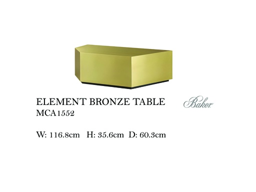 [MHT-004748] ELEMENT BRONZE TABLE