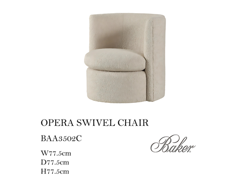 [MHT-004755] OPERA SWIVEL CHAIR