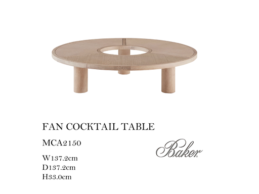 [MHT-004775] FAN COCKTAIL TABLE