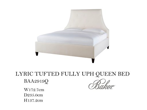 [MHT-004780] LYRIC TUFFTED QUEEN BED