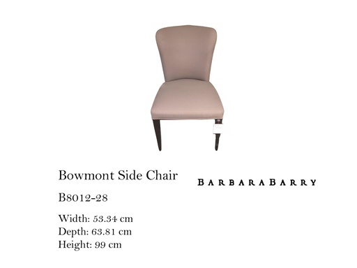 [MHT-001555] BOWMONT SIDE CHAIR